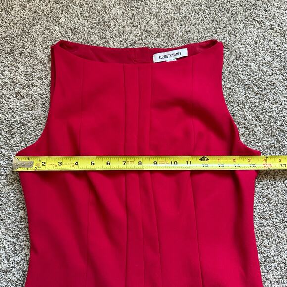 Elizabeth & James berry pink/red Hollis sleeveless mini dress size 8 NWT - Picture 14 of 15